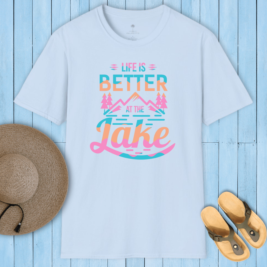 Better At The Lake Multicolor T-Shirt