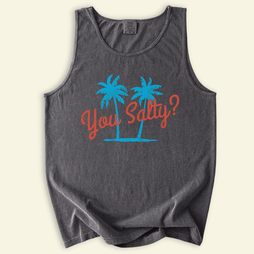 You Salty? Distressed Tank