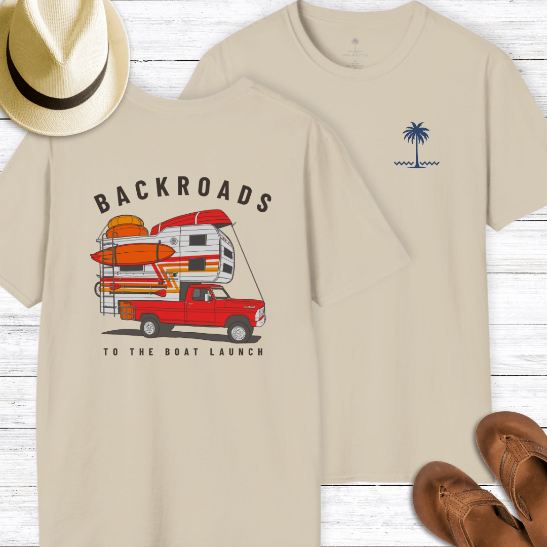 Backroads To Boat Launch T-Shirt