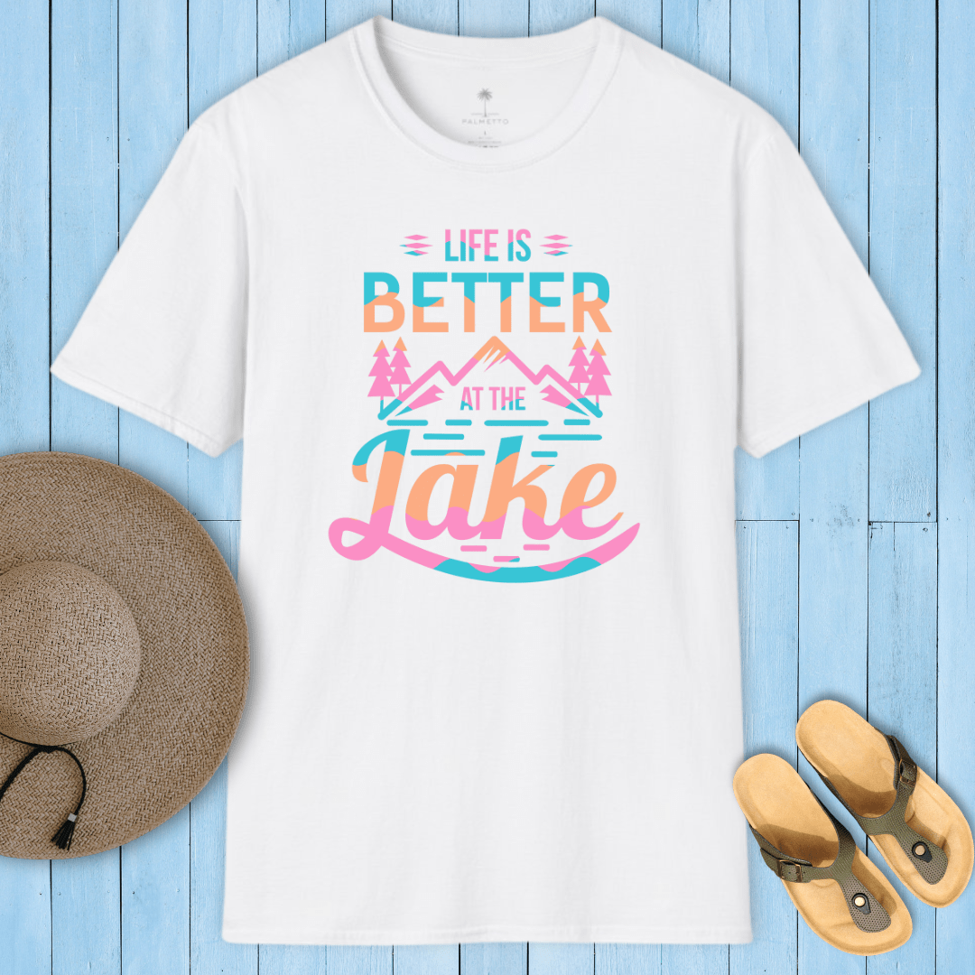 Better At The Lake Multicolor T-Shirt