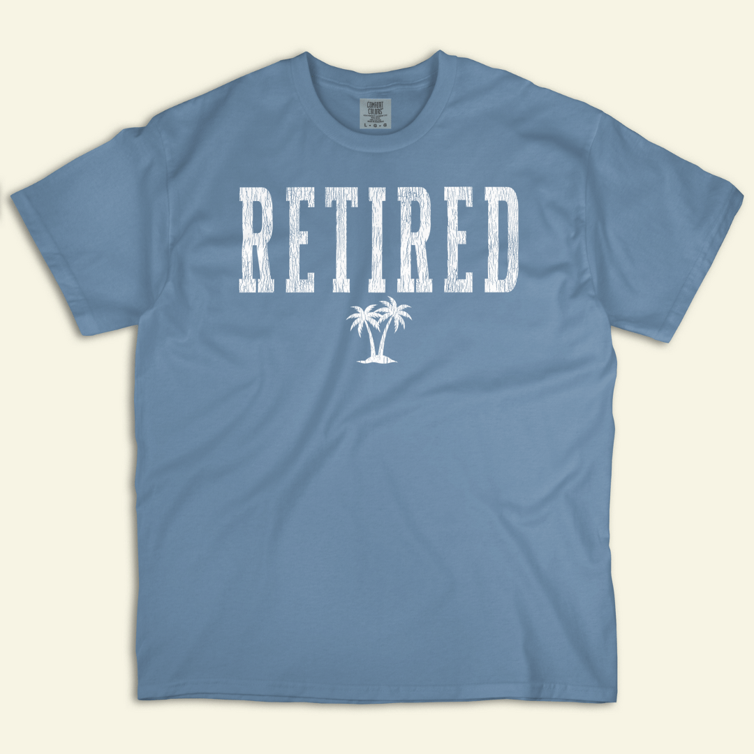 Varsity Retired Distressed Tee