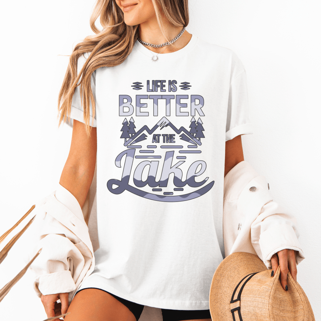 Better At The Lake Chrome T-Shirt