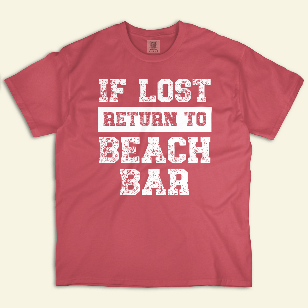 Return To Bar Distressed Tee