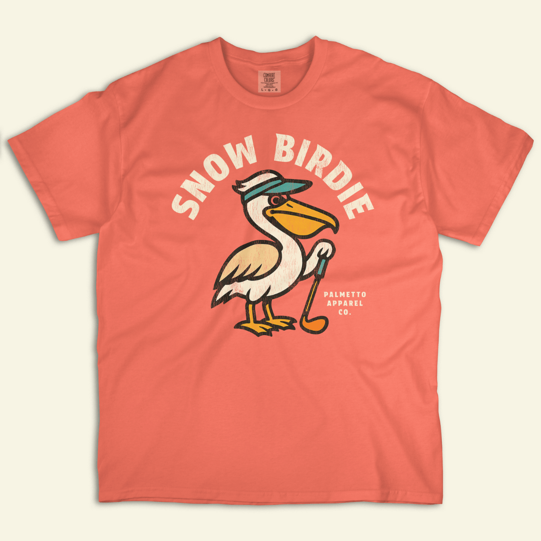 Snow Birdie Distressed Tee