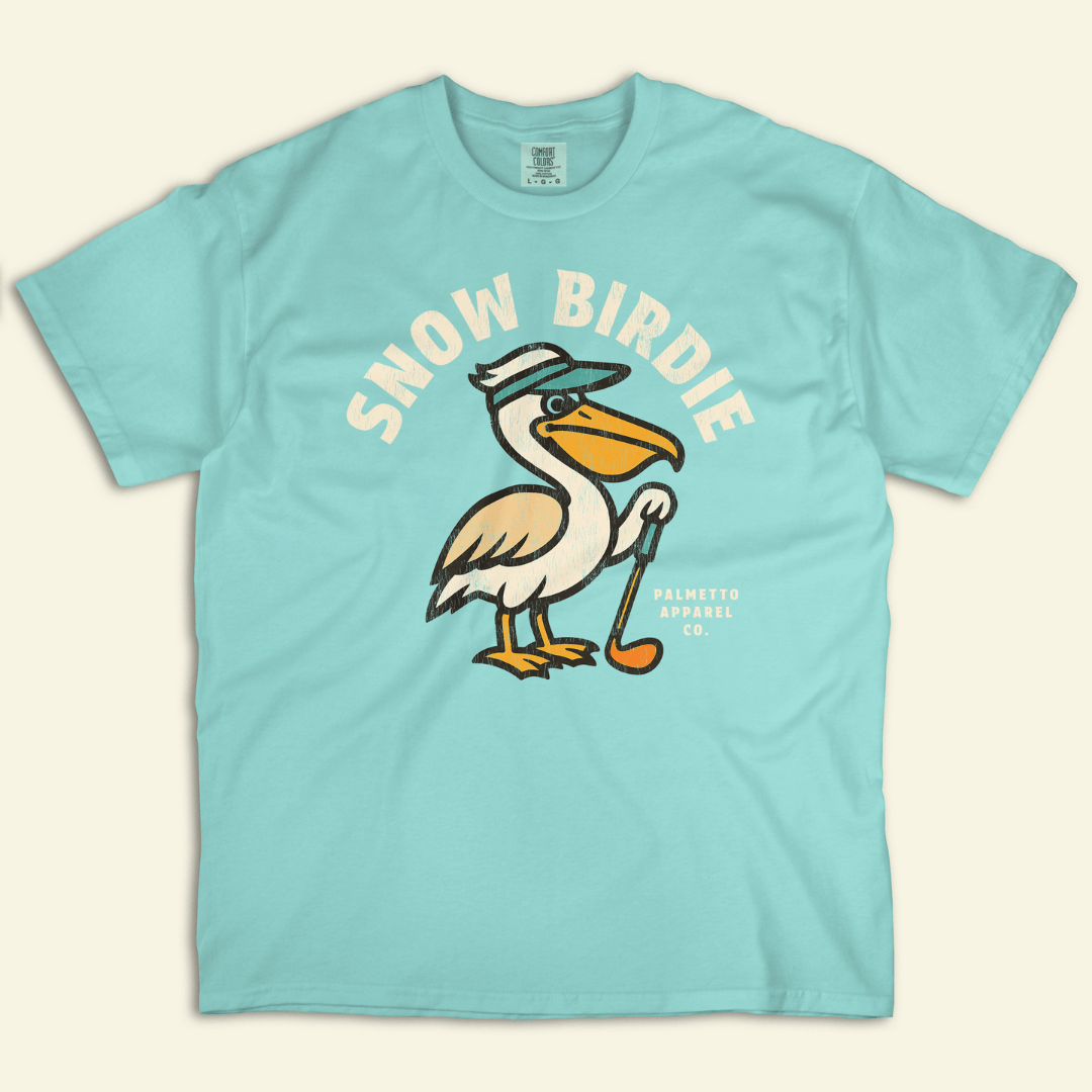 Snow Birdie Distressed Tee