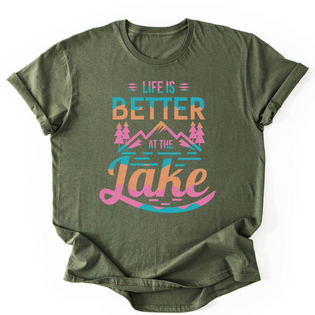 Better At The Lake Neon T-Shirt