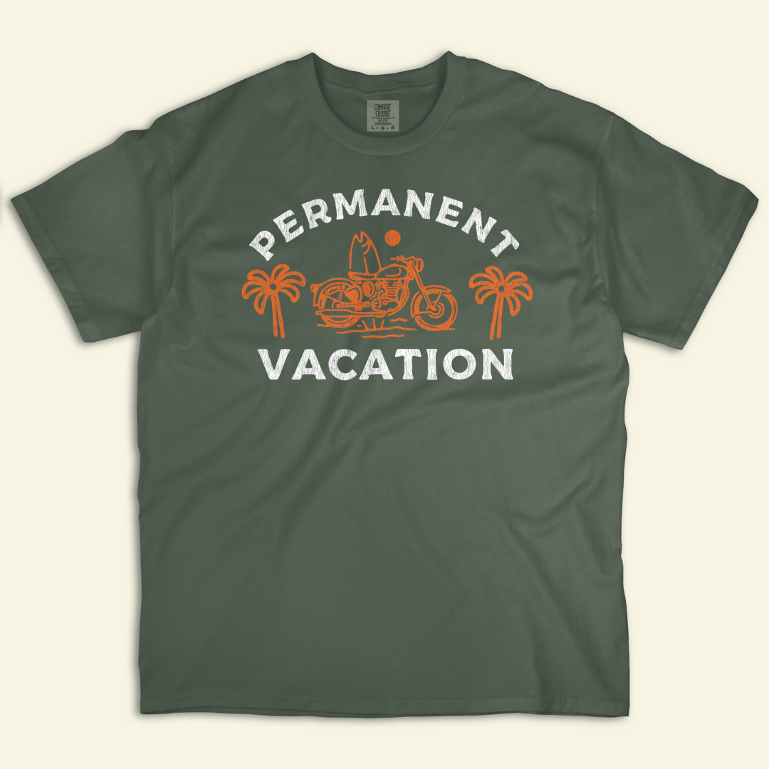 PV Moto Club Distressed Tee