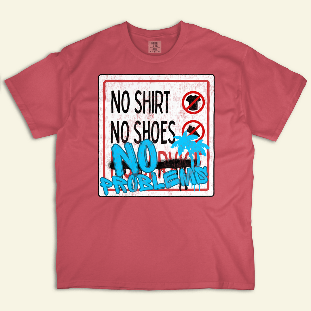 Coastal Code Distressed Tee
