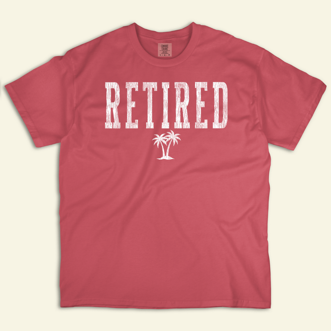 Varsity Retired Distressed Tee