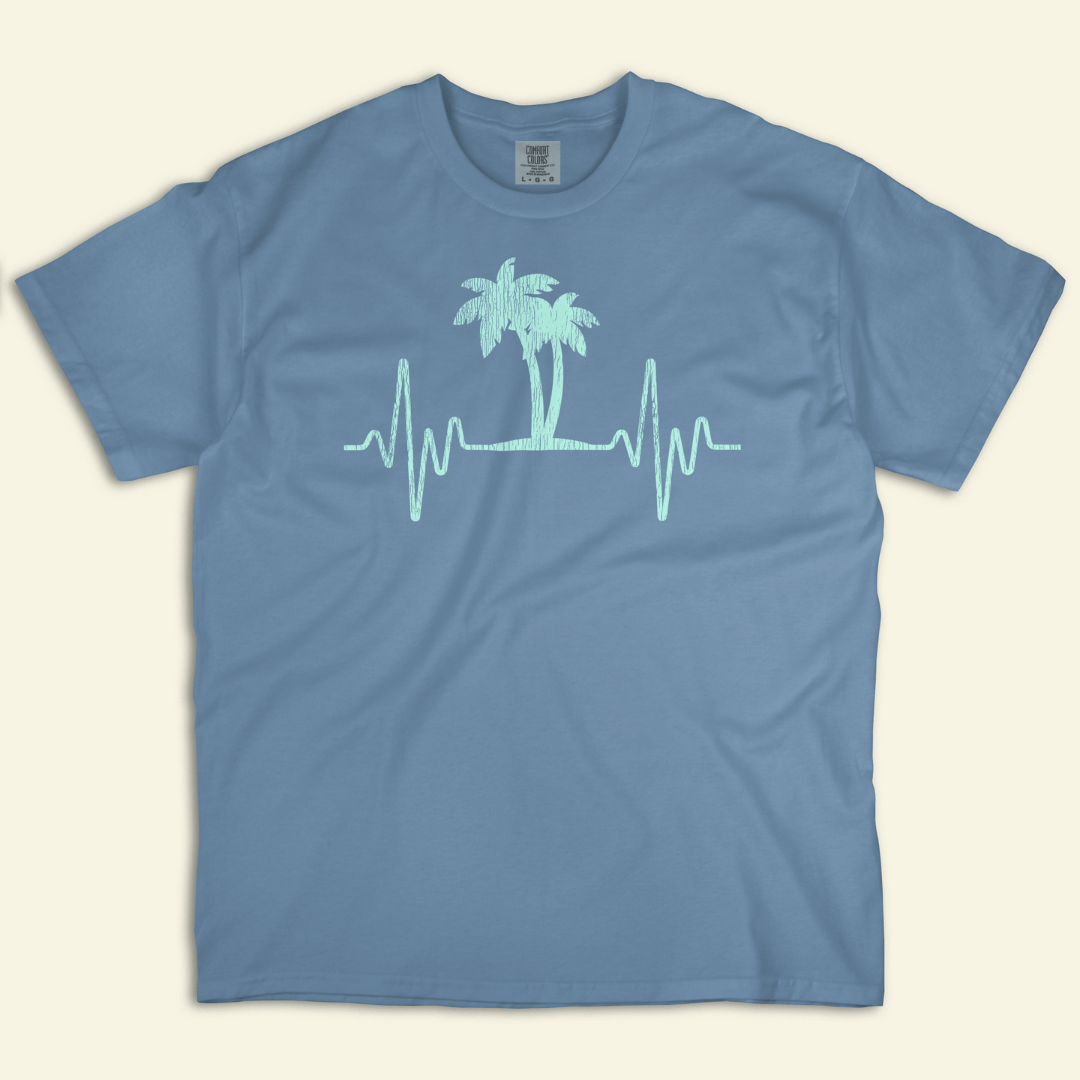 Palmetto Pulse Distressed Tee