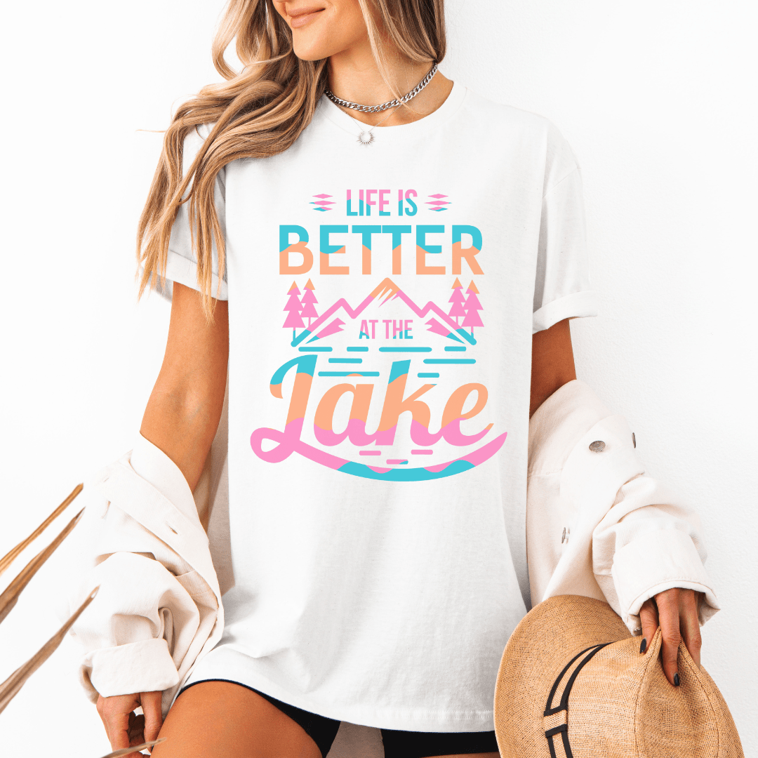 Better At The Lake Neon T-Shirt