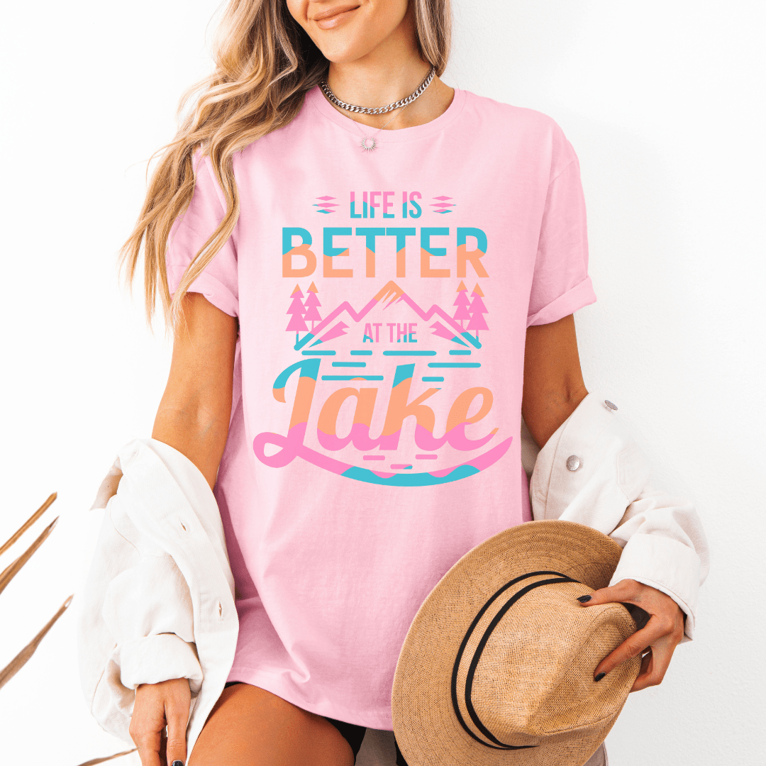 Better At The Lake Neon T-Shirt