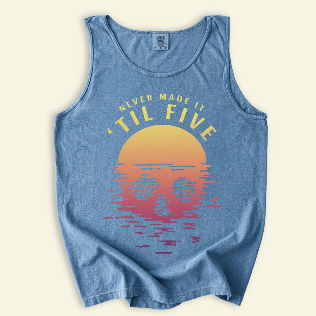 Burnout Glow Tank