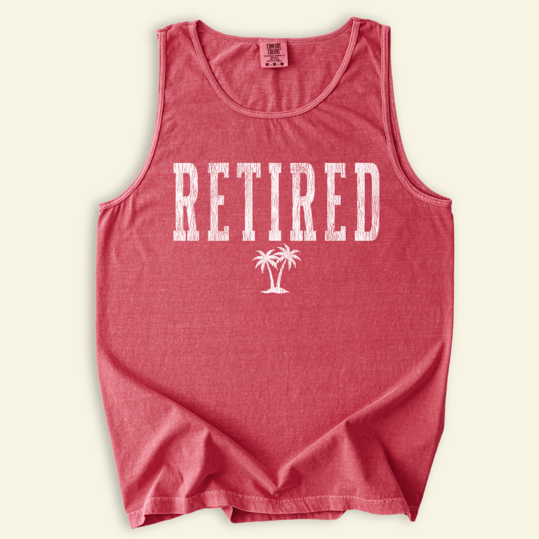 Varsity Retired Distressed Tank