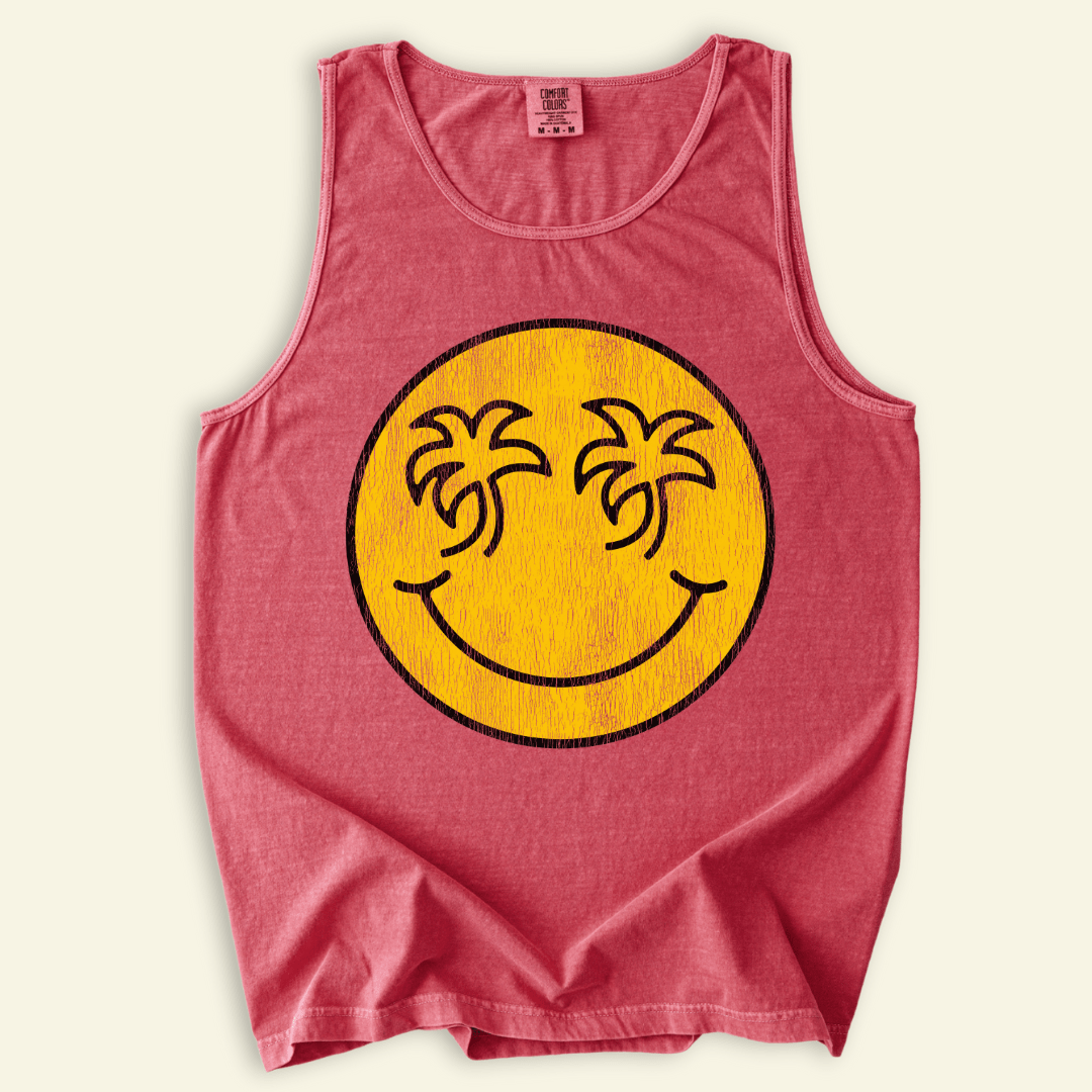 Beach Chill Distressed Tank