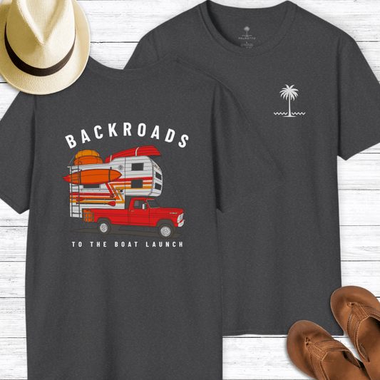 Backroads To Boat Launch T-Shirt