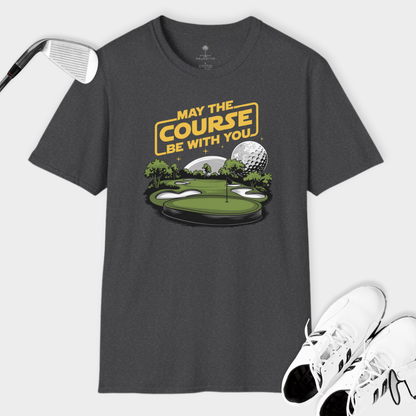 May The Course Be With You Moon | T Shirt