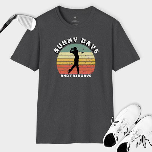 Sunny Days And Fairways M | T Shirt