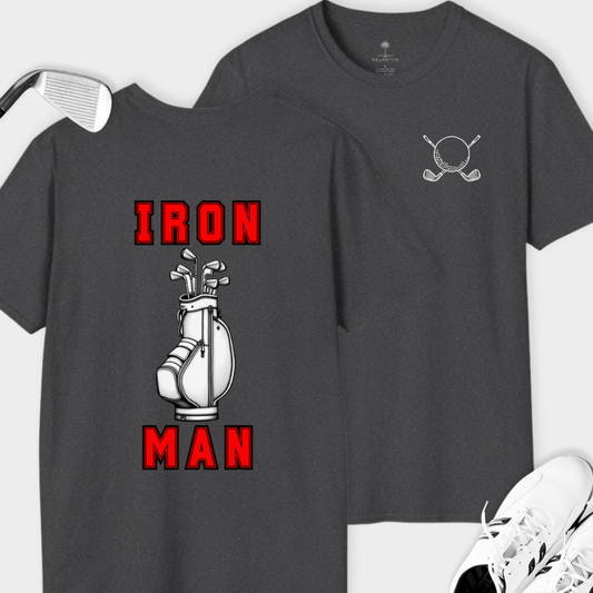 Iron Man Back Print | T Shirt