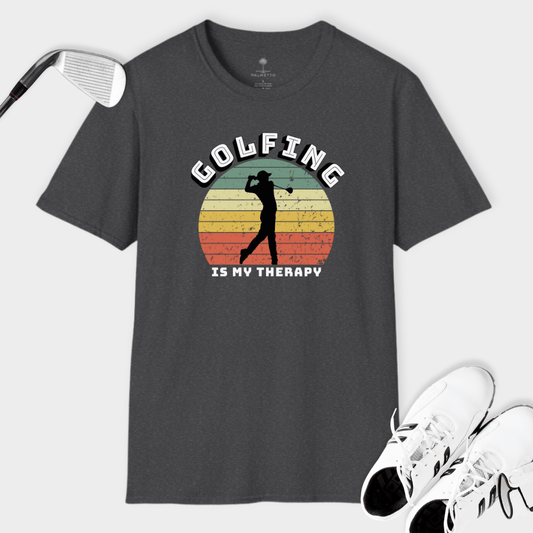 Golfing Is My Therapy M | T Shirt