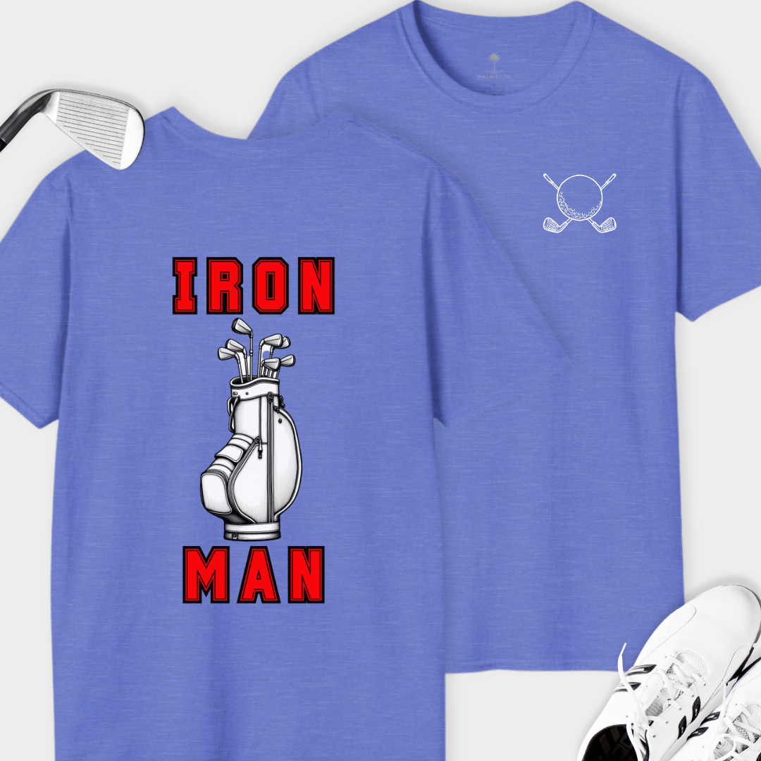 Iron Man Back Print | T Shirt