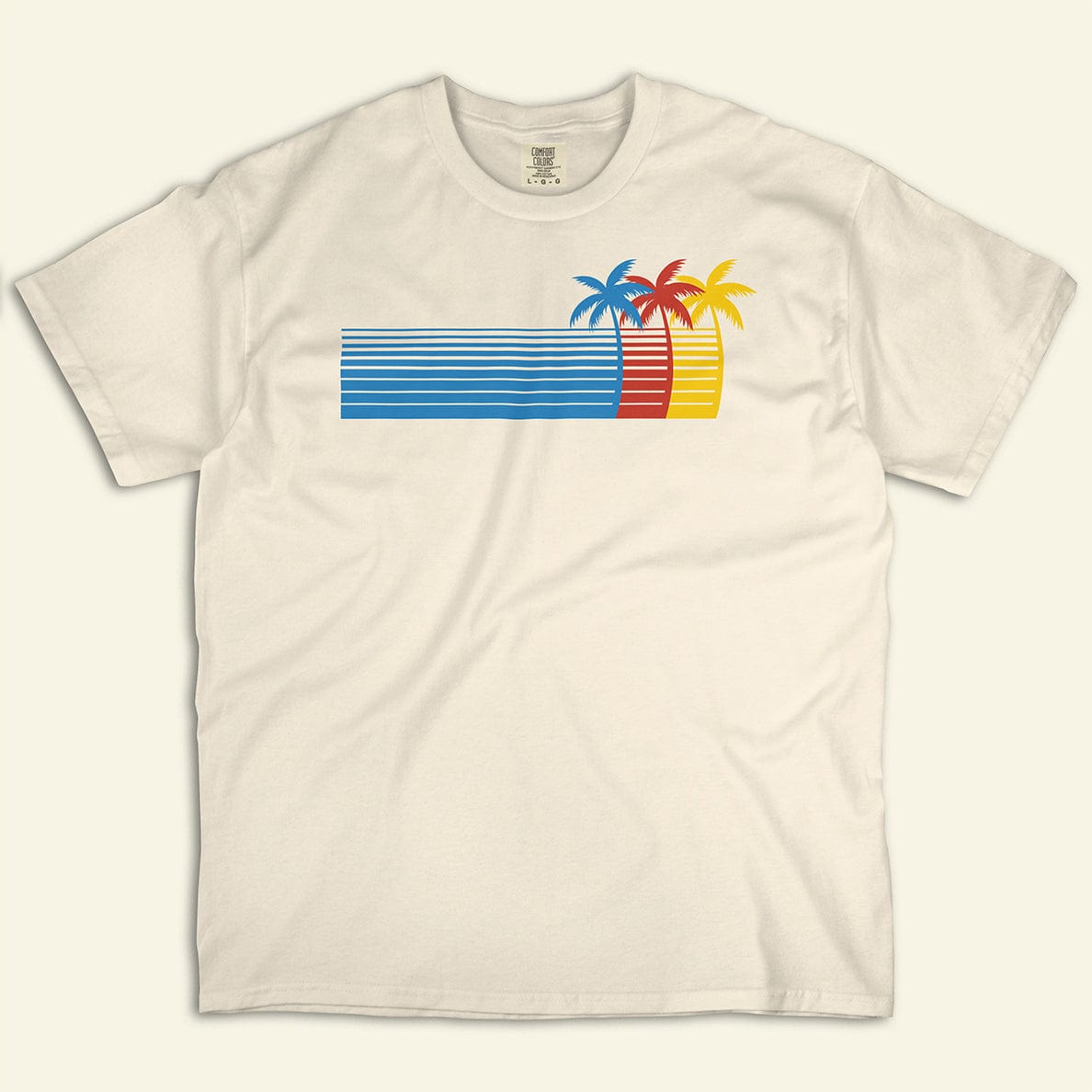 Streaking Palms Tee