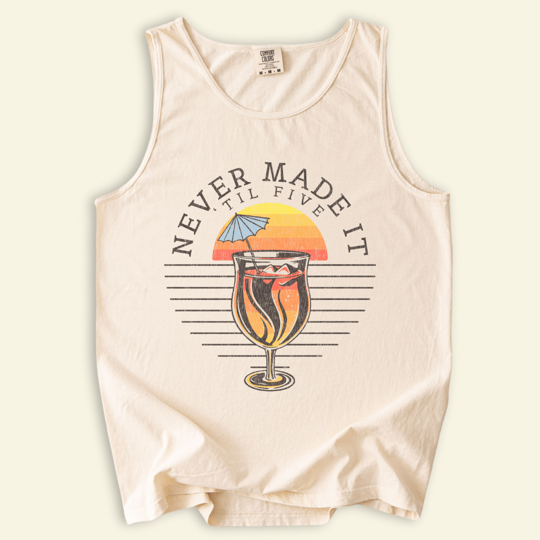 Early Pour Distressed Tank
