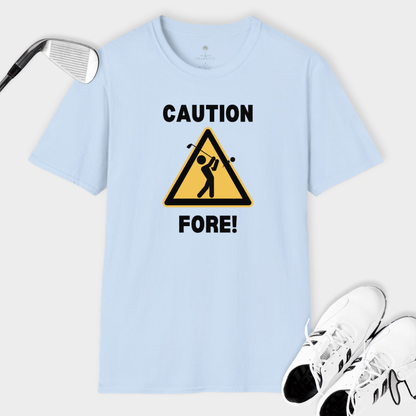 Caution FORE! | T Shirt