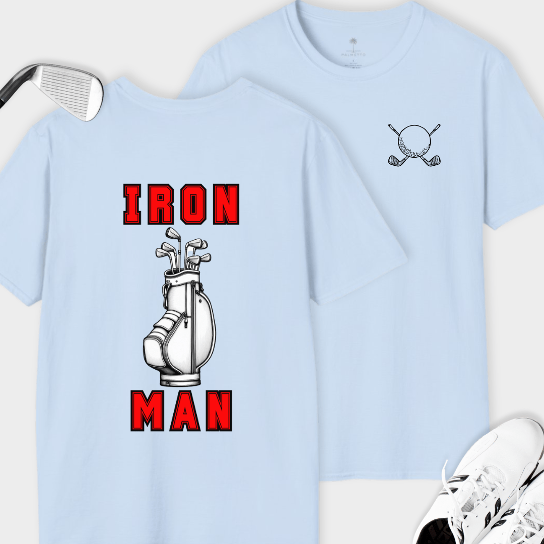 Iron Man Back Print | T Shirt