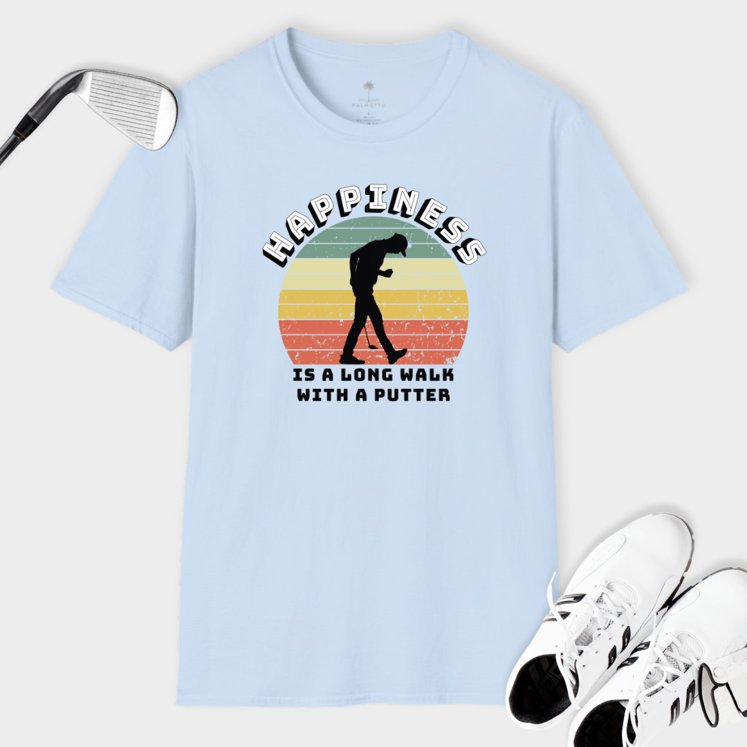 Happiness Retro Sunset | T Shirt