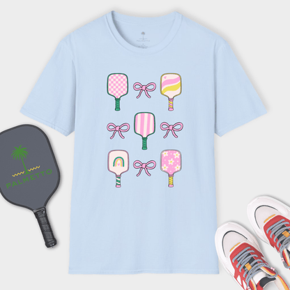 Pickleball Paddles And Bows | T Shirt