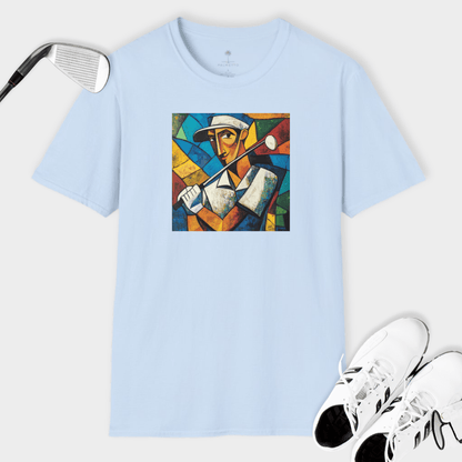 Modern Art Golfer | T Shirt