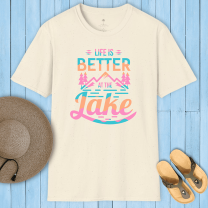 Better At The Lake Multicolor T-Shirt