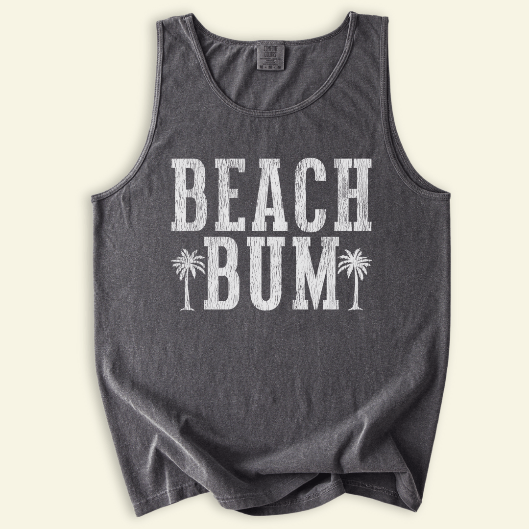 Varsity Beach Bum Distressed Tank