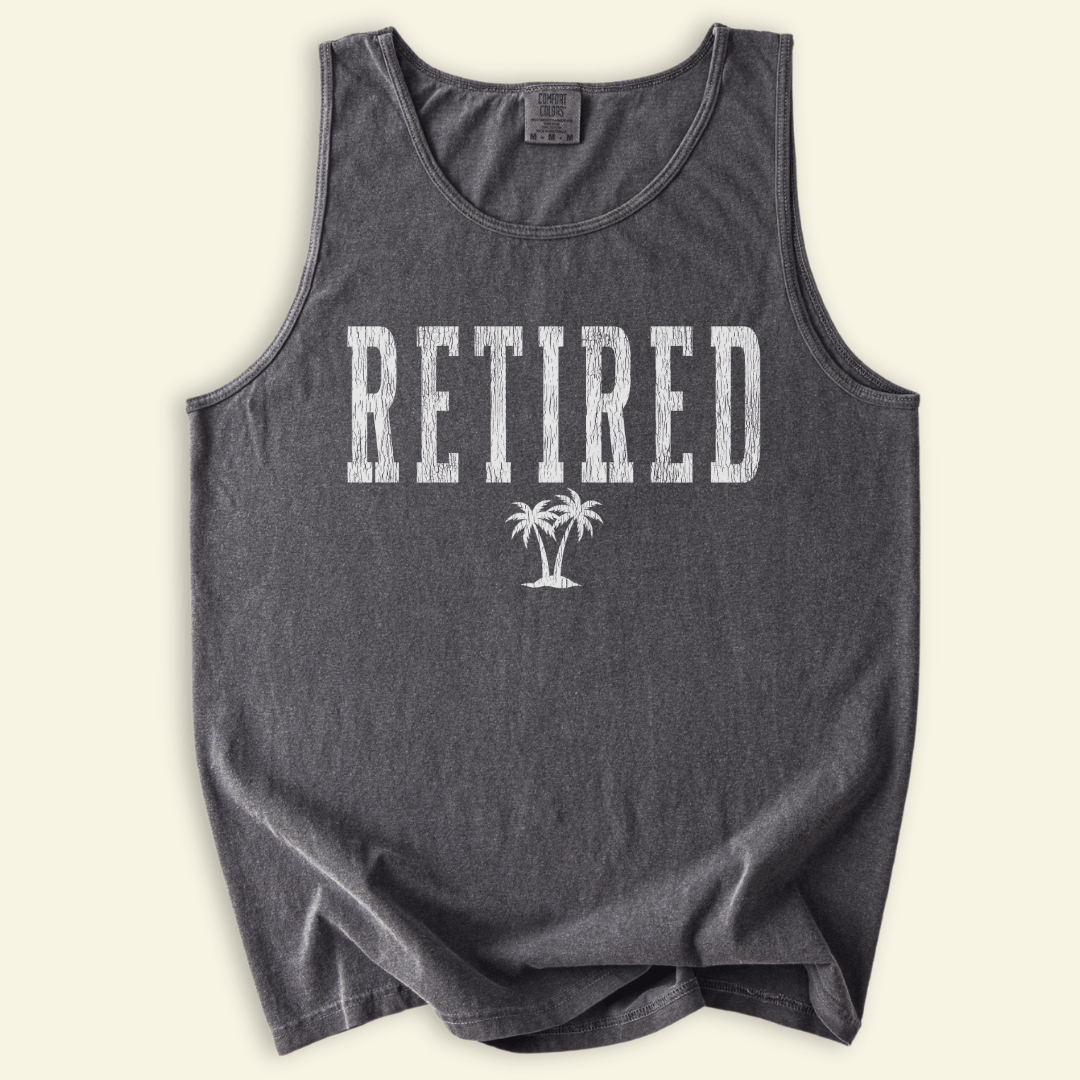 Varsity Retired Distressed Tank