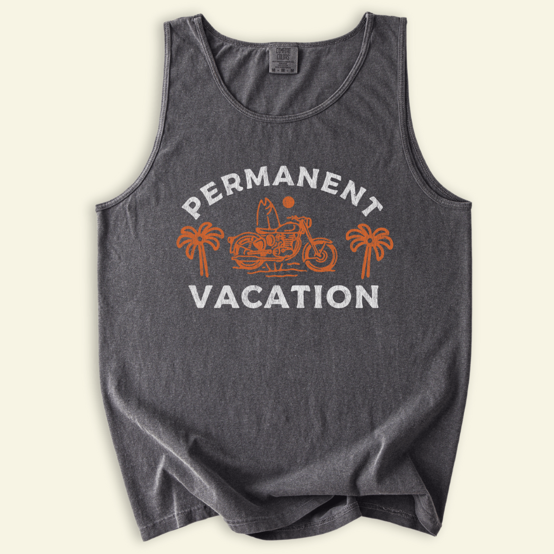 PV Moto Club Distressed Tank