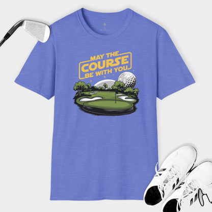 May The Course Be With You Moon | T Shirt