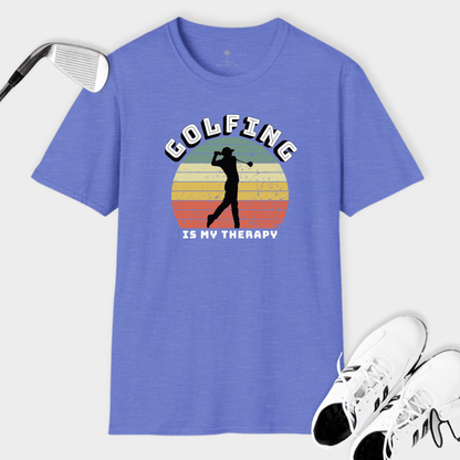 Golfing Is My Therapy M | T Shirt