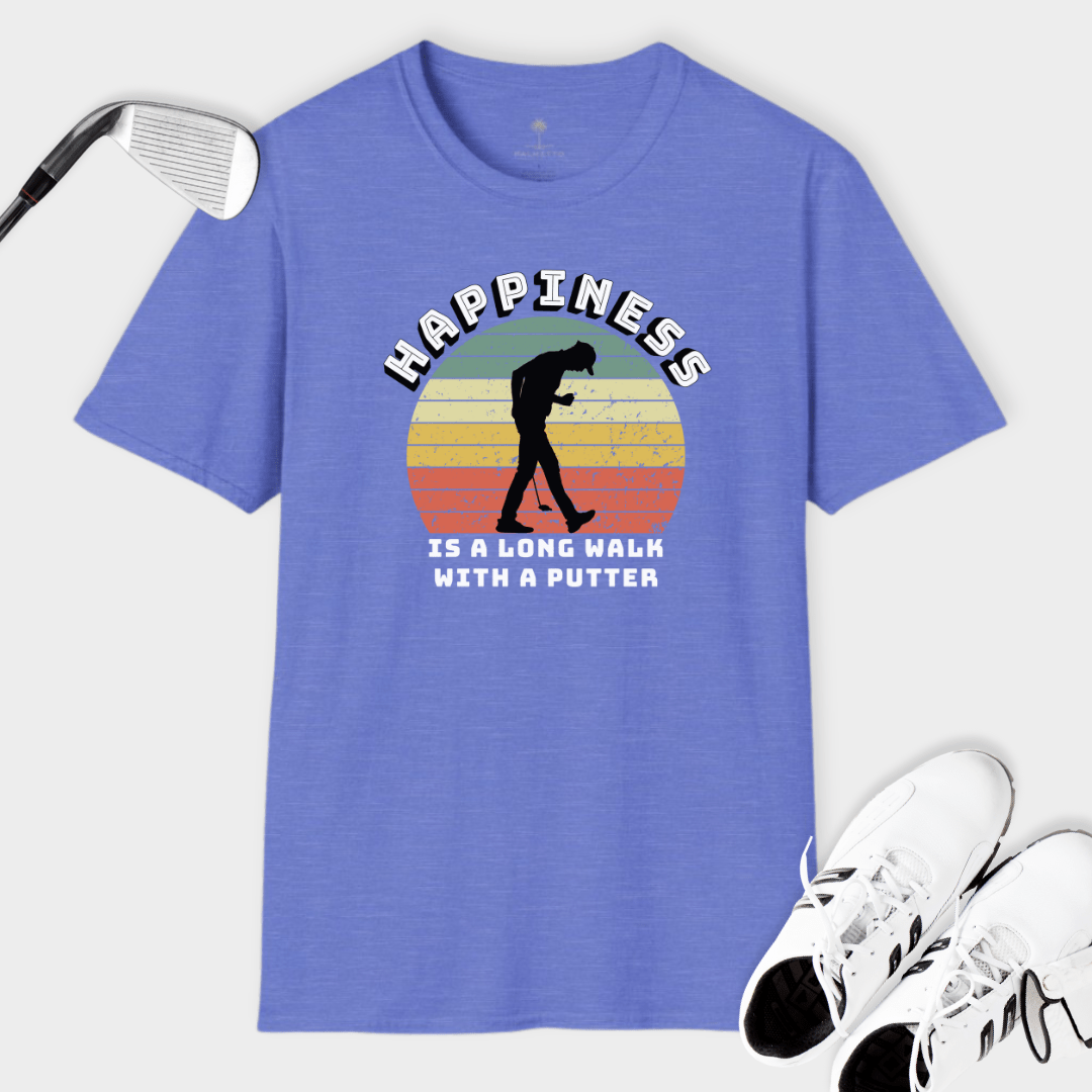 Happiness Retro Sunset | T Shirt