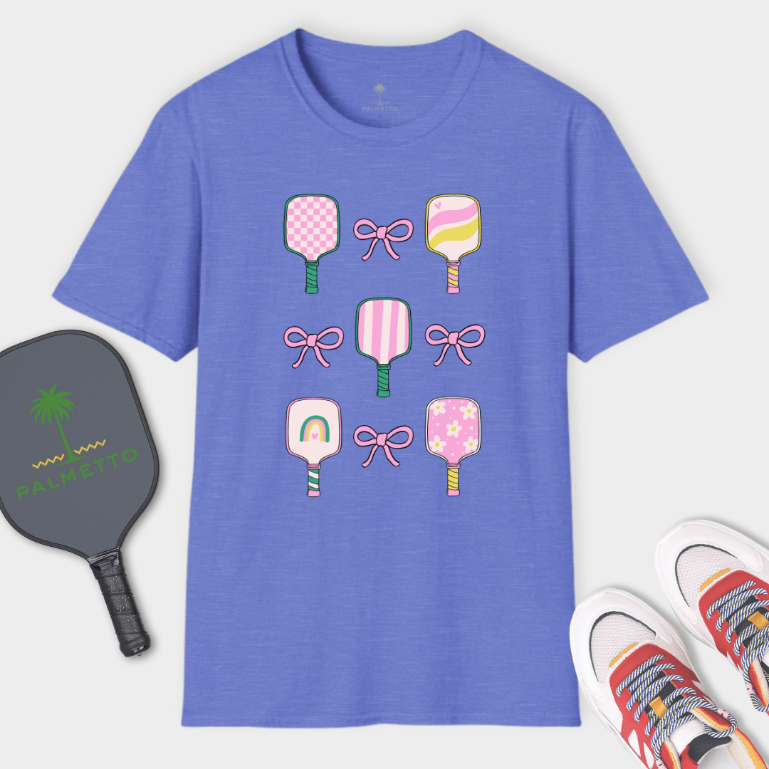 Pickleball Paddles And Bows | T Shirt