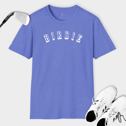 Birdie Block Text | T Shirt