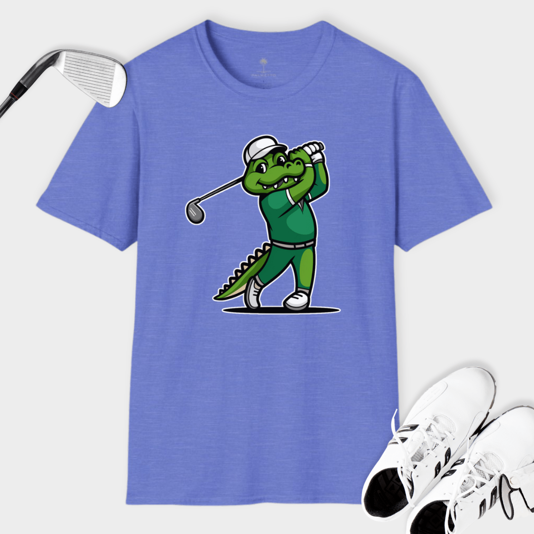 Golfing Gator | T Shirt