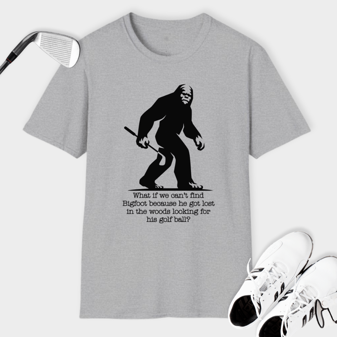 Bigfoot Lost In The Woods | T Shirt