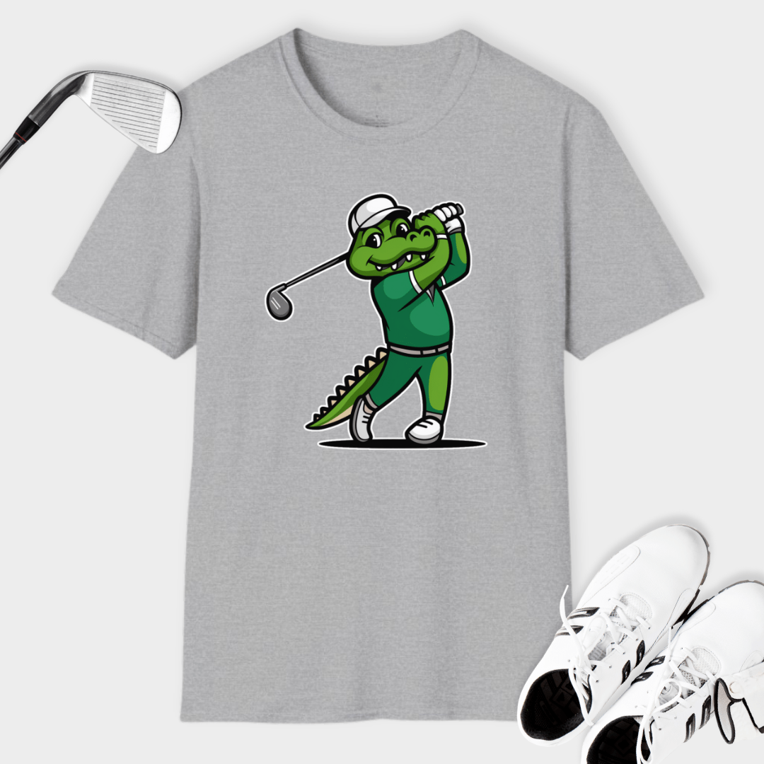 Golfing Gator | T Shirt