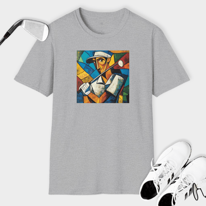 Modern Art Golfer | T Shirt