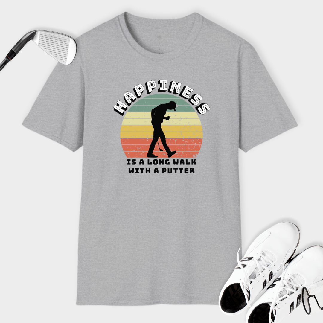 Happiness Retro Sunset | T Shirt