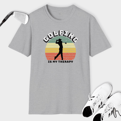 Golfing Is My Therapy M | T Shirt