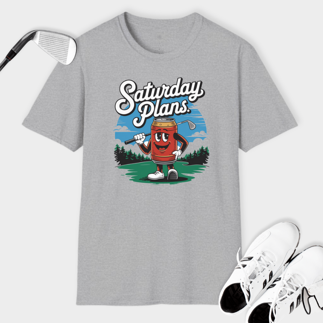 Saturday Plans Graphic | T Shirt