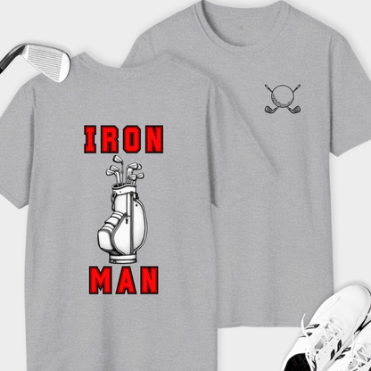 Iron Man Back Print | T Shirt