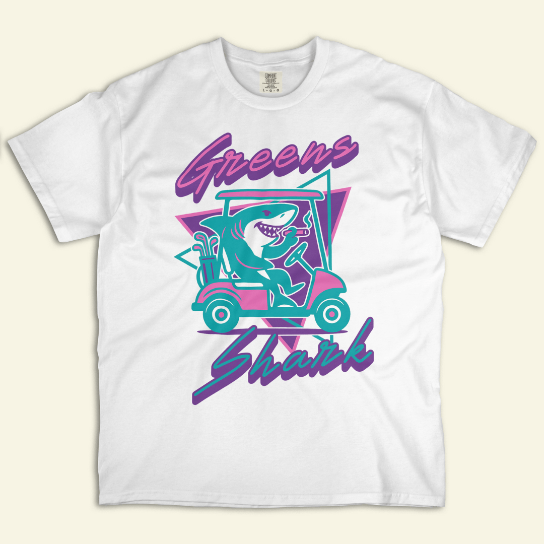 Greens Shark Tee